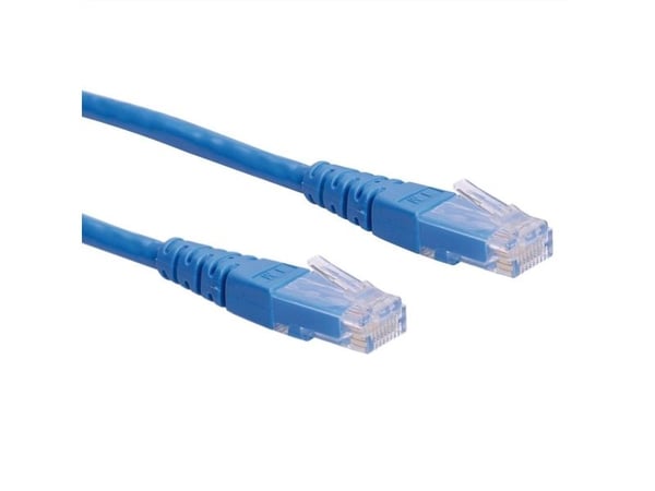 ROLINE 21.15.1544, 2 m, Cat6, U/UTP (UTP), RJ-45, RJ-45, Blå