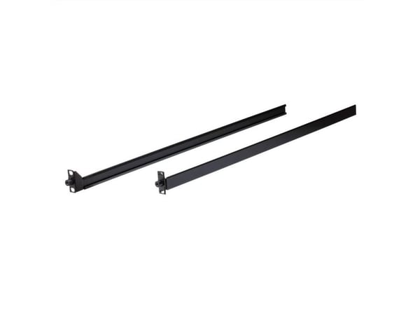 ATEN 2-i-1U Monteringssats för standardinstallation (för KN-serien), Monteringssats, Svart, 1U, CL3800, CL3700, CL3100, 101,2 cm, 105 cm