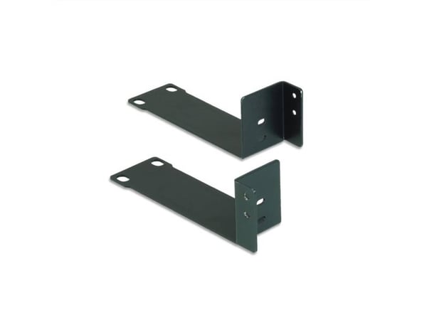 ATEN 2X-031G, Kiinnityskiinnike, Musta, 1U, VK1100, 260 g, 2 kpl