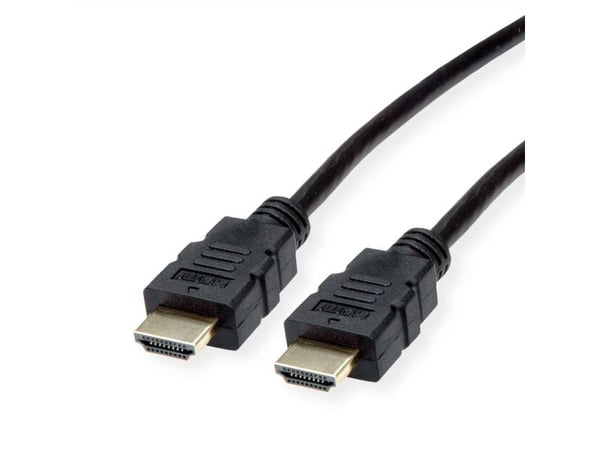 ROLINE 11.04.5936, 10 m, HDMI-tyyppi A (vakio), HDMI-tyyppi A (vakio), 3D, Äänen paluukanava (ARC), Musta
