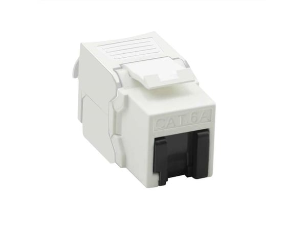 Value 26.99.0377, RJ-45, Hvit, Plast, Cat6a, U/UTP (UTP), 22/24