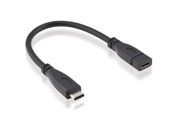 ROLINE 11029015, 0,15 m, USB C, USB C, USB 3.2 Gen 2 (3.1 Gen 2), 10000 Mbit/s, Svart
