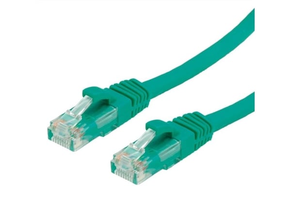 VALUE 21.99.1033, 1 m, Cat6, U/UTP (UTP), RJ-45, RJ-45, Grønn