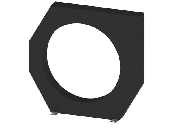 Siemens 3UL2307-1A 3UL23071A Differenzstromwandler Leiterdurchführung Ø:210 mm Schraubbefestigung 1 St., 1,81 kg, 300 mm, 300 mm, 50 mm