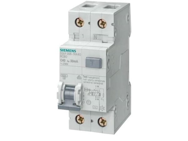 Siemens 5SU13566GV16 Kosketin 16 A 0,03 A 230 V 0,03 A 230 V