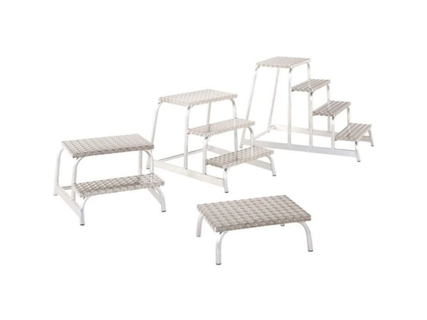 Arbejdsbuk aluminium platform 350x577 0,20 m, 1 trin