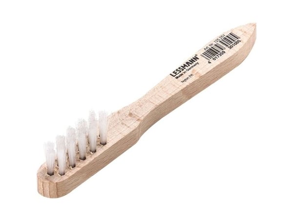Lessmann tennplugg-børste 155 x 15 mm polyamid glatt 0,30 mm 3 rader 1 stk
