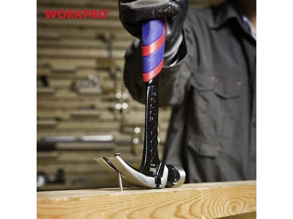 WorkPro WP241014 regelhammare ergonomiskt grepp hård 560 g 1 st
