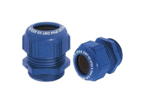 Lapp SKINTOP 54115470, Blå, Elastomeeri, Polyamidi, 5 stk, M63, IP68, -20 - 80 °C