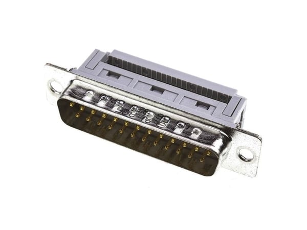 Harting D-SUB pinne-/stiftlist 180° polantall: 25 skjæreklemme 09 66 328 6700 1 stk (09 66 328 6700)