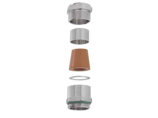 Lapp 52105470, Metallisk, mässing, 25 styck, M20x1.5, IP68, -20 - 200 ° C