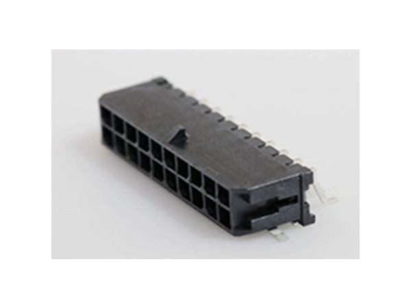 Molex inbyggnadsstiftlist (standard) totalt antal poler 20 raster 3 mm 430452009 1 st