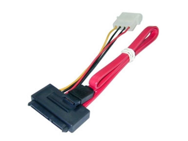 Lindy SATA Cable - Combined Data & Power, 0,3 m