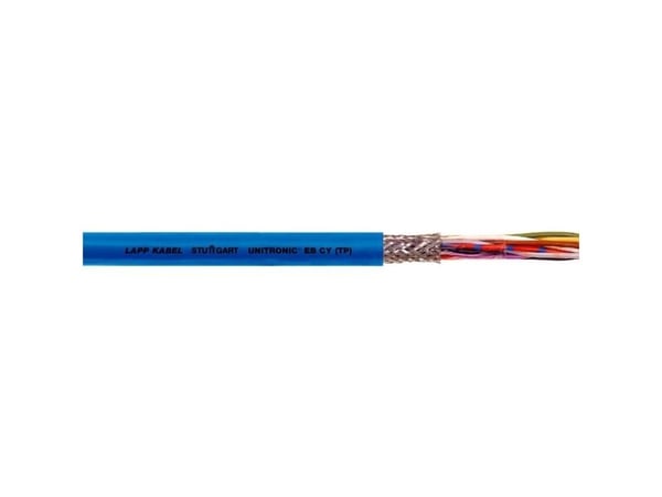 LAPP 12620-100 Datakabel UNITRONIC® EB CY (TP) 2 x 2 x 0.75 mm² Himmelblå 100 m