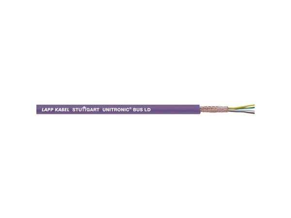 LAPP 2170203-100 Väyläkaapeli UNITRONIC® BUS 1 x 2 x 0,22 mm² Violet 100 m