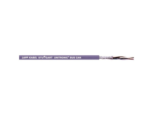 LAPP 2170260-100 Väyläkaapeli UNITRONIC® BUS 1 x 2 x 0,22 mm² Violet 100 m