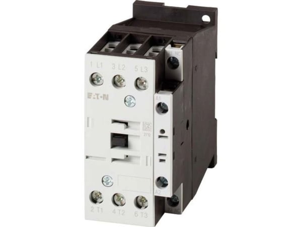 Eaton DILM17-01(RDC24), Kontaktori, Musta, Valkoinen, IP00, 56 mm, 85 mm