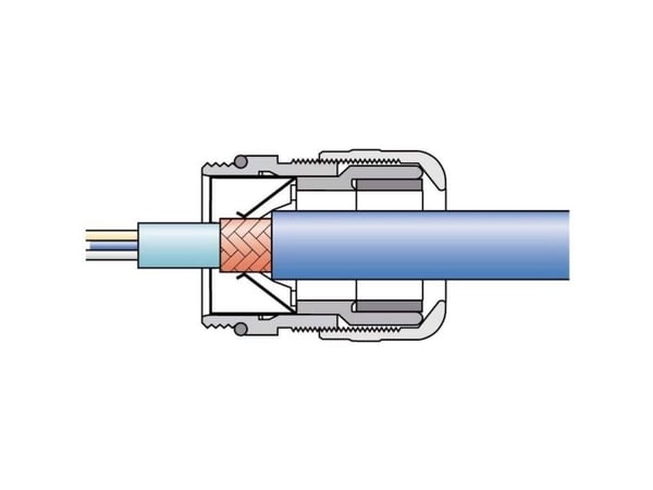 Lapp SKINTOP 53112350, Metallinen, Messing, Polyamidi, 25 stk, PG21, IP68, -40 - 100 °C