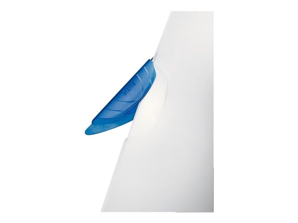 Leitz ColorClip Magic - Klipsfil - for A4 (210 x 297 mm) - kapasitet: 30 ark - translucent med blå klips