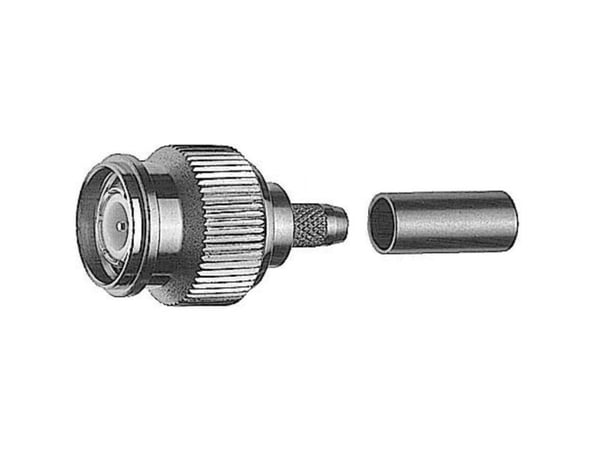 Telegärtner 100027538 100027538 TNC-liitin Pistoke, suora 50 Ω 1 kpl