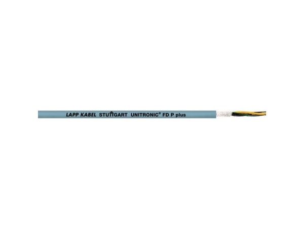 LAPP 28668-100 Kiinteä kaapeli UNITRONIC® FD P PLUS 3 x 0,34 mm² Harmaa 100 m