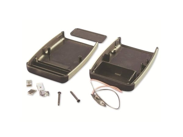 Hammond Electronics 1553CBKBAT Hånd-kaappi 117 x 79 x 33 ABS Lajittelu 1 kpl 1 stk