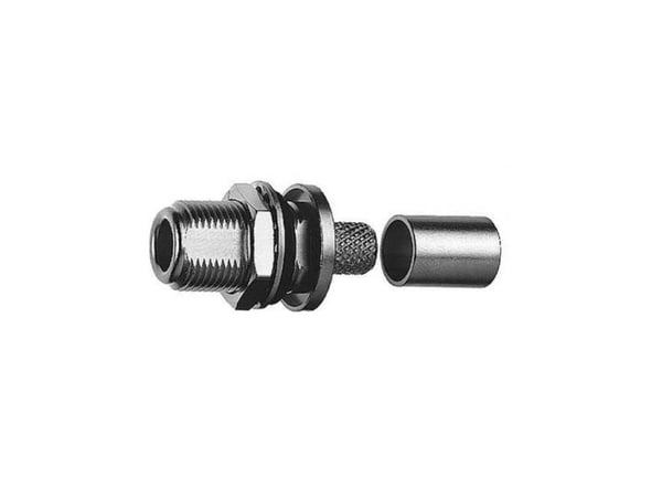 Telegärtner J01021A0060 J01021A0060 J01021A0060 N-liitin Liitin, suora 50 Ω 1 kpl