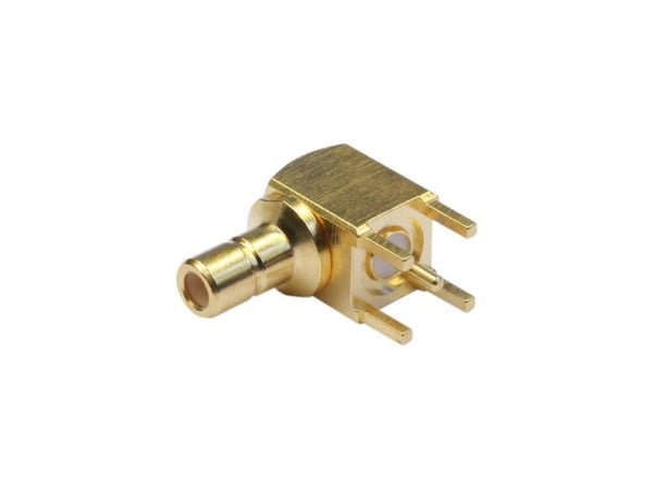 Telegärtner J01160A0591 100024863 SMB-liitin Pistoke, kulmikas 50 Ω 1 kpl