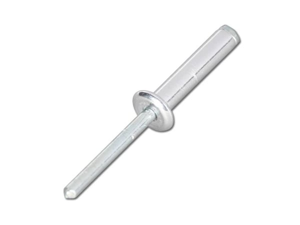 Sokkonaulat litteäpää GESIPA 3x6 mm Alu/teräs vz.