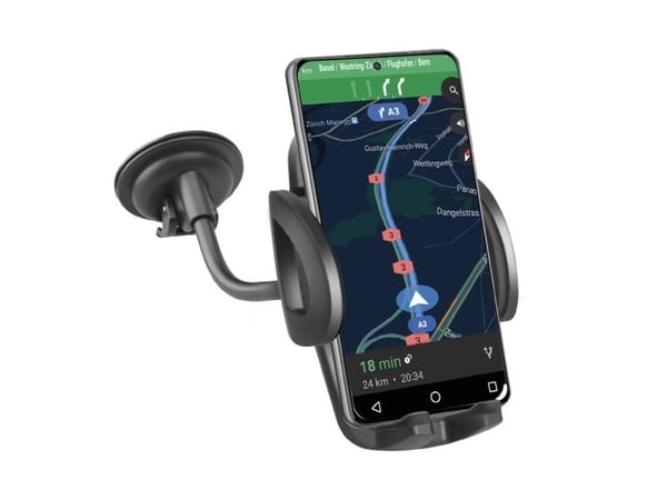 SBS TE0UCH20W, Mobiltelefon / smartphone, Passiv hållare, Bil, Svart