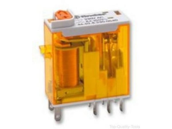 Finder Plug In Power Relay, 24V ac Coil, 8A Switching Current, DPDT