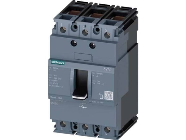 3-polig 100 A 690 V/AC Siemens 3VA11101AA360AA0