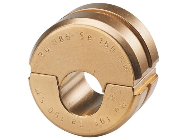 Cimco 105749, Pyöreä muoto, 1,95 cm, 10 mm², Alumiini, Kupari
