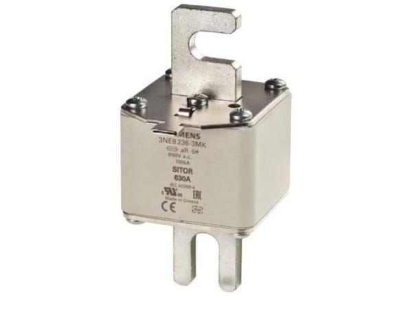 Siemens 3NE82363MK Sulakkeen sisäkappale Sulakekoko = 1 630 A 690 V 3 kpl 3 kpl