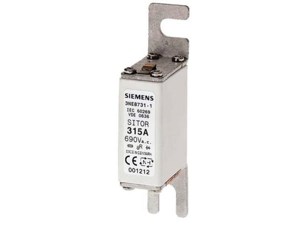 Siemens 3NE87181 Sikringsindsats Sikringsstørrelse = 0 63 A 690 V 1 stk