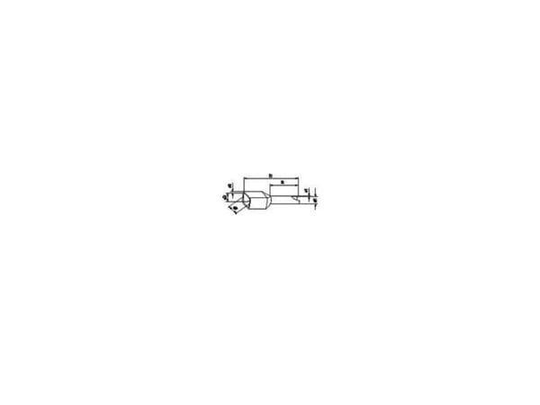 LAPP 61802034 Tvillingekabelsko 10 mm² Delvist isoleret Rød 100 stk