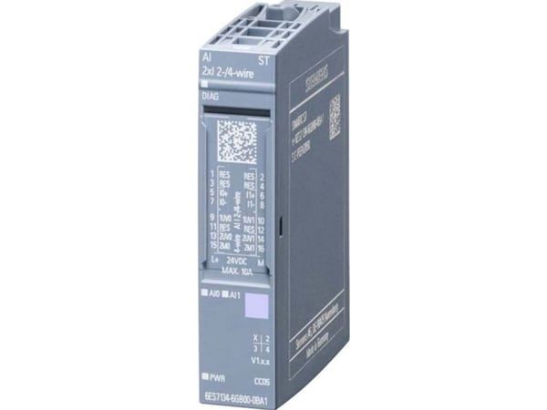 Siemens 6ES7134-6GB00-0BA1, Analog, Systemeffekt, Flerfarget, 40 g, 65 mm, 23 mm