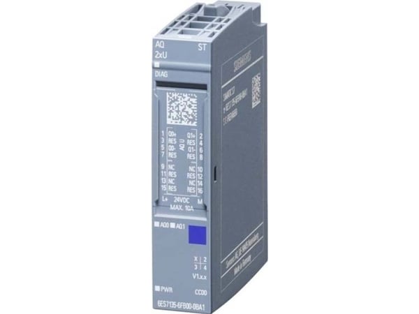 Siemens 6ES7135-6FB00-0BA1, Analog, Systemeffekt, Flerfarget, 39 g, 65 mm, 23 mm