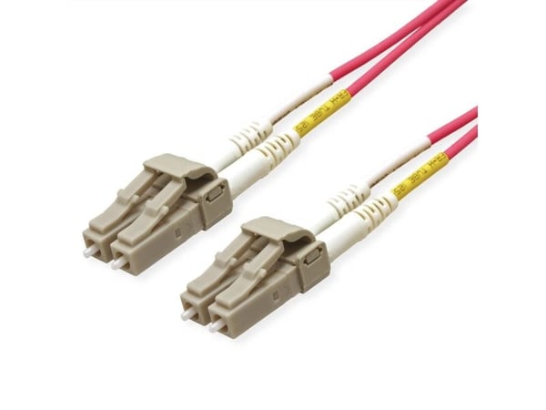 ROLINE FO Jumper Cable 50/125µm OM4, LC/LC, Low-Loss-Connector 2m, LC, LC