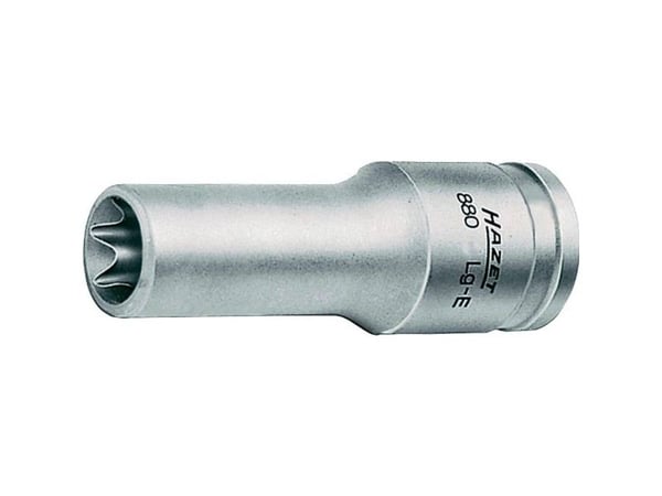 HAZET 880LG-E8, Stikkontakt, 3/8", Metrisk, 1 hoder, E8, 1,7 cm