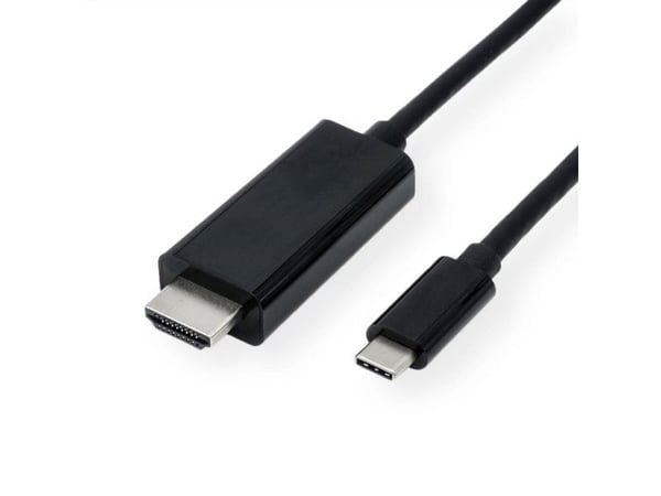 Arvo 11.99.5841, 2 m, HDMI Type A (Standard), USB Type-C, Hanstik, Hanstik, Straight