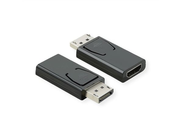 Value 12.99.3158, DisplayPort, HDMI, Musta