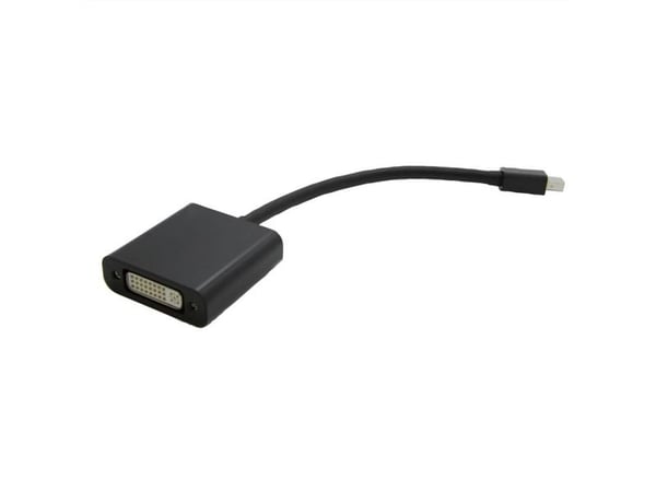 Value 12.99.3128, 150 m, Mini DisplayPort, DVI-D, Uros, Naaras, Musta