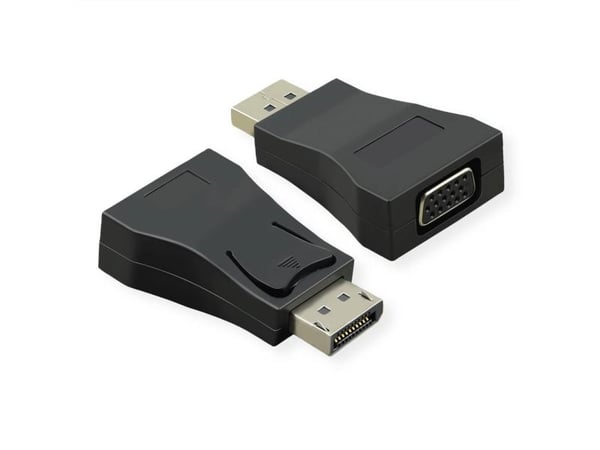 Value 12.99.3156, DisplayPort, VGA, Musta