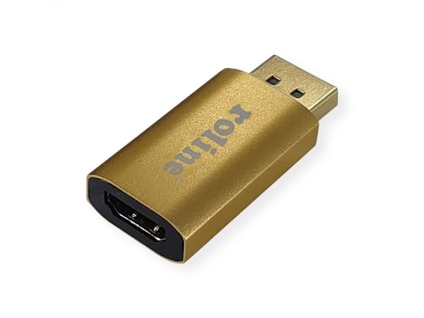 ROLINE 12.03.3158, DisplayPort, HDMI, Gull