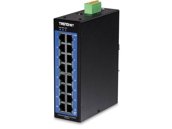 Trendnet TI-G160i, Hallittu, L2, Gigabit Ethernet (10/100/1000), Täysin kaksipuolinen