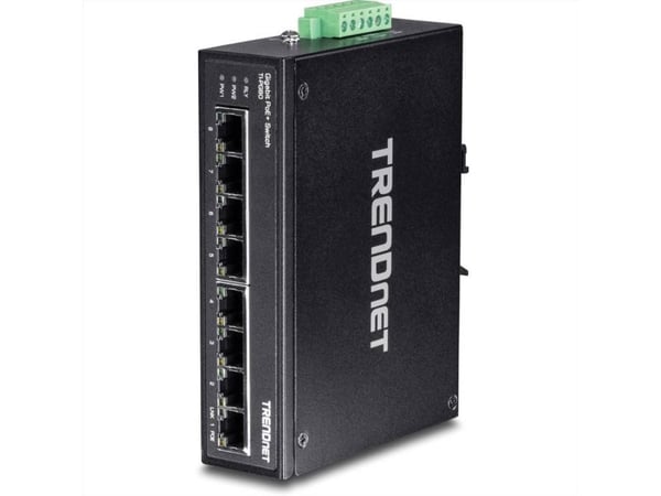 TrendNet TI-PG80 TI-PG80 industriell Ethernet-switch 10/100/1000 Mbit/s