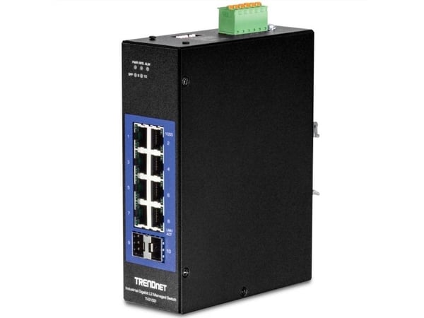 TRENDnet TI-G102i managed industriell Ethernet-switch
