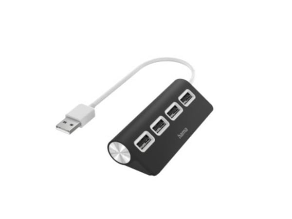 Hama - Keskitin - 4 x USB 2.0 - pöytätietokoneet