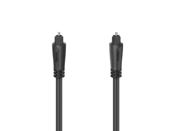 Hama 00205134, TOSLINK, Hanstik, TOSLINK, Hanstik, 1,5 m, Musta